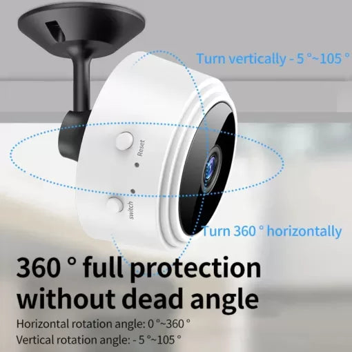 WiFi Camera – Full HD 1080p Portable Security Camera