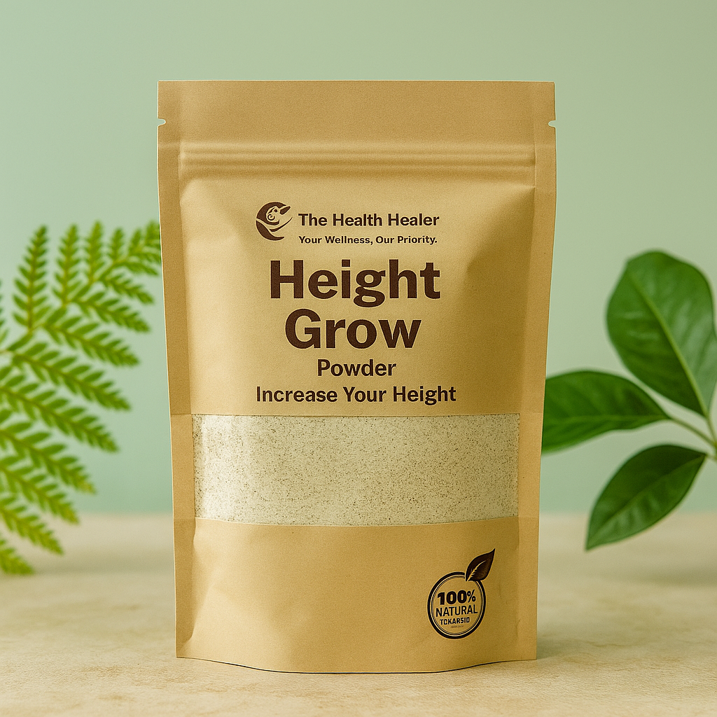The Health Healer Height Grow Powder – 100% Natural Height Increase Supplement
