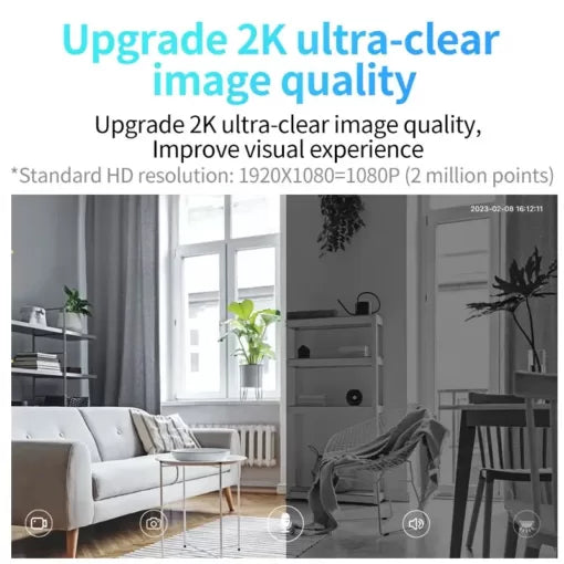 WiFi Camera – Full HD 1080p Portable Security Camera