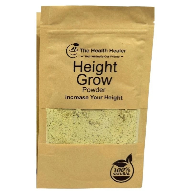 The Health Healer Height Grow Powder – 100% Natural Height Increase Supplement